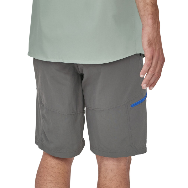 Patagonia Guidewater II Shorts Forge Grey Model Back Patagonia Guidewater II Shorts Forge Grey Model Back